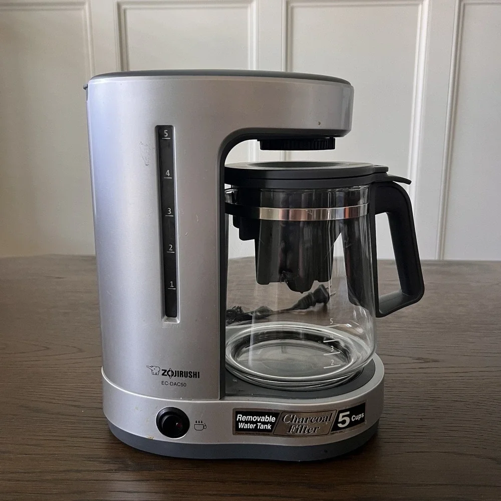 Zojirushi Zutto 5 Cup Coffee Maker Ec-Dac50sz Drip Brewer Silver Pfas Free NEW